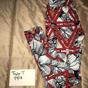 Lularoe OS leggings EUC